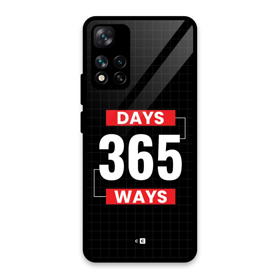 Year Ways Glass Back Case for Xiaomi 11i 5G