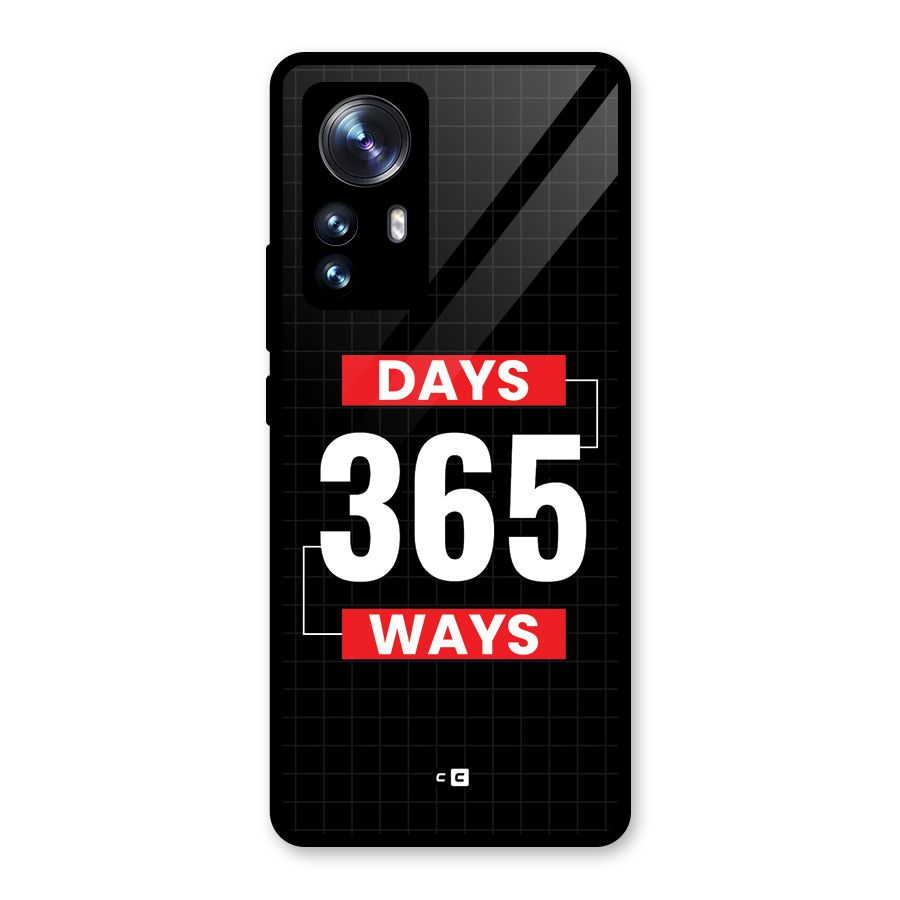 Year Ways Glass Back Case for Xiaomi 12 Pro