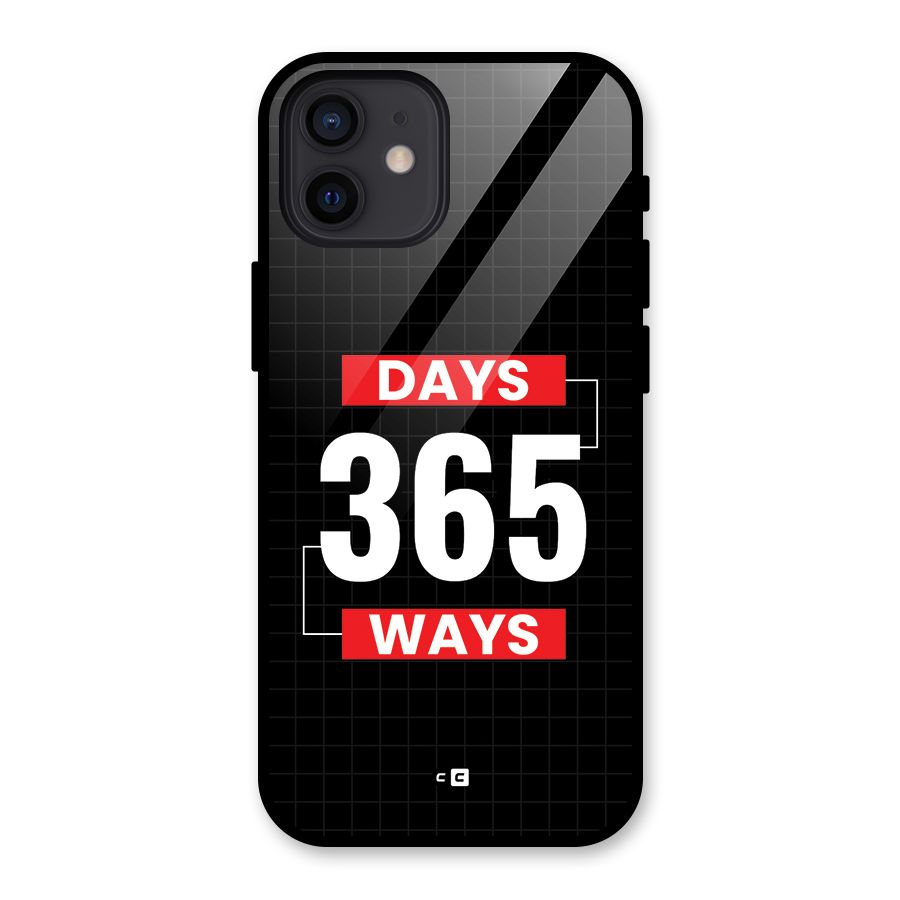 Year Ways Glass Back Case for iPhone 12