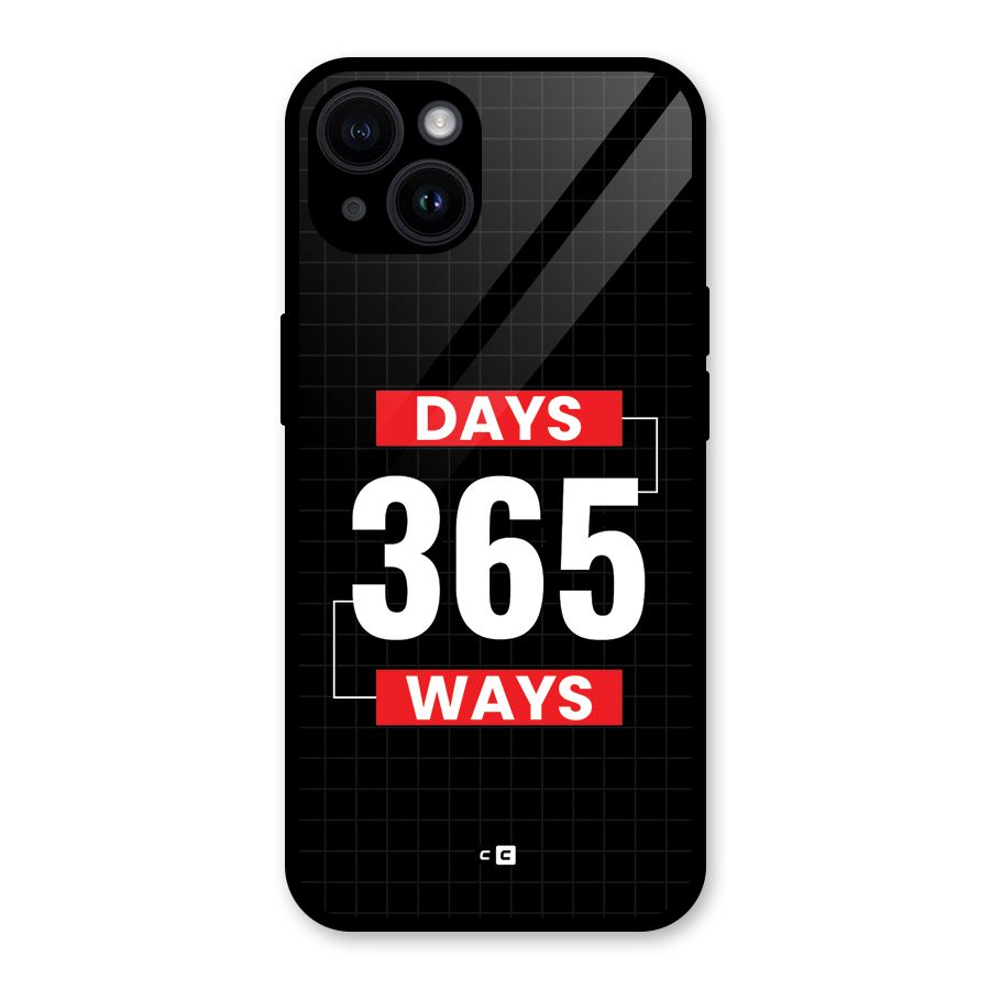 Year Ways Glass Back Case for iPhone 14