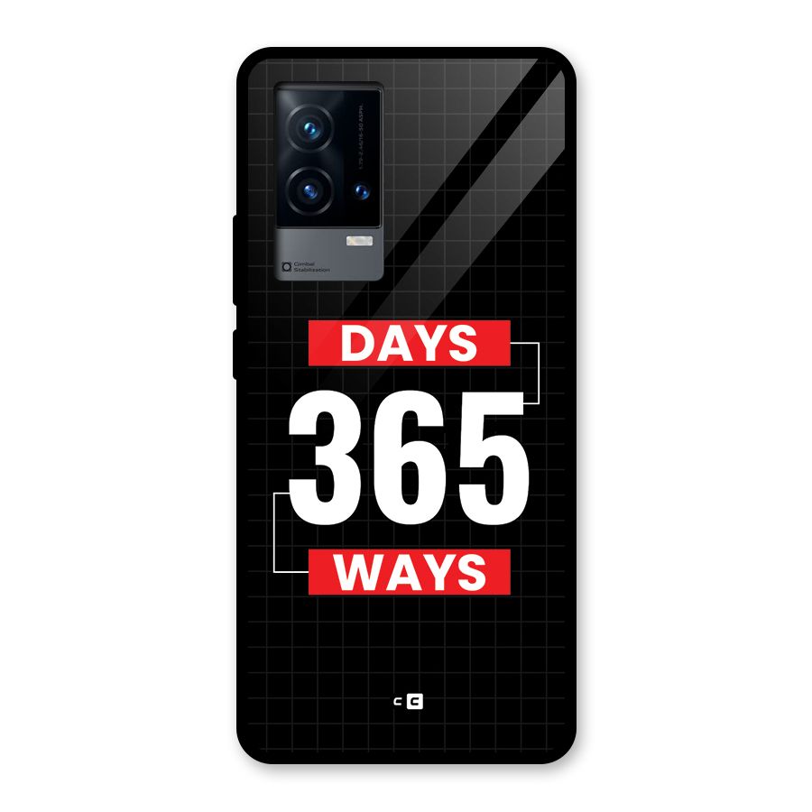 Year Ways Glass Back Case for iQOO 9 5G