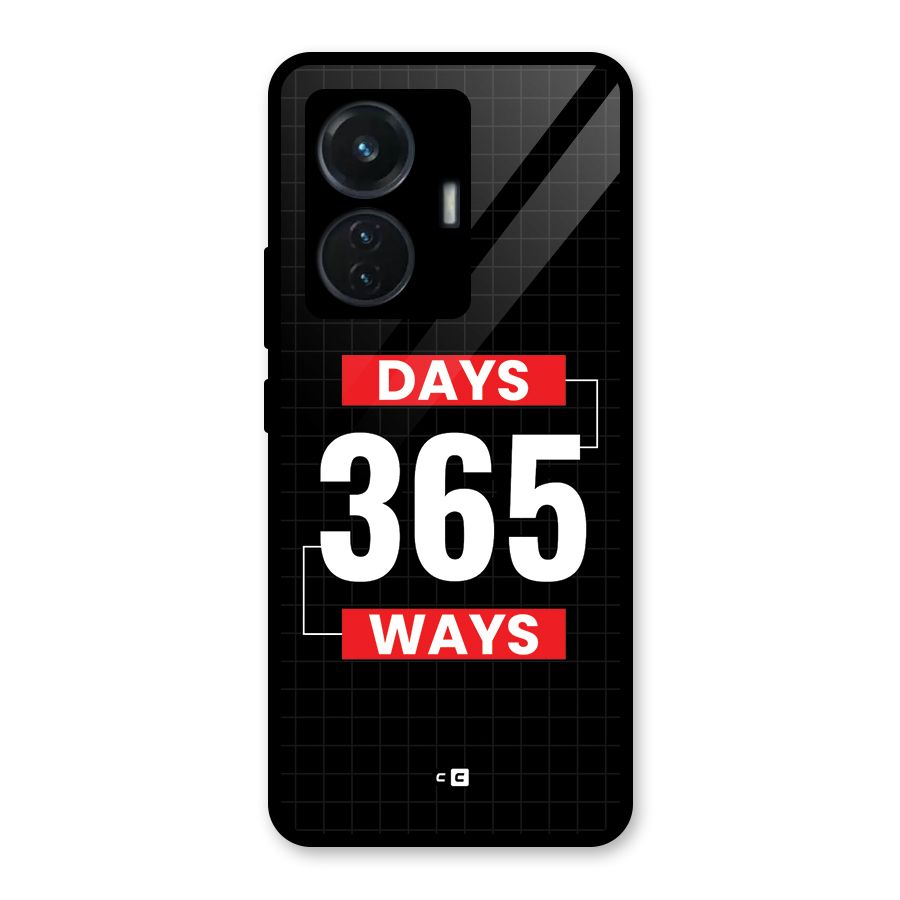 Year Ways Glass Back Case for iQOO Z6 44W