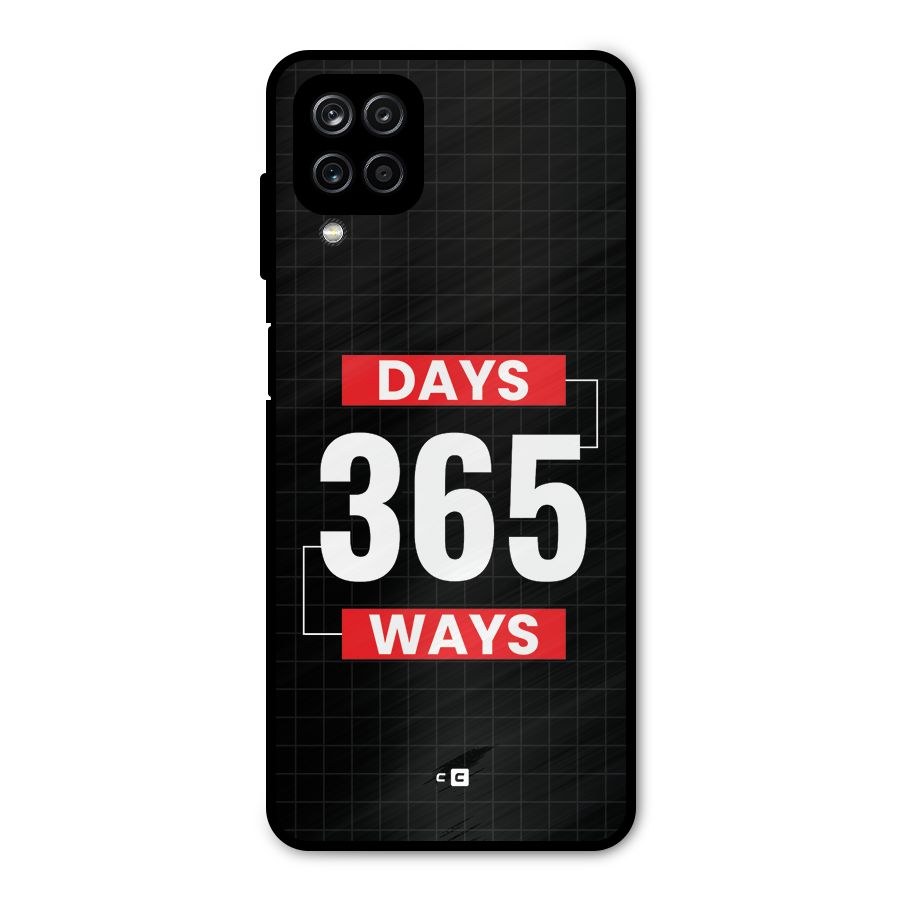 Year Ways Metal Back Case for Galaxy A12