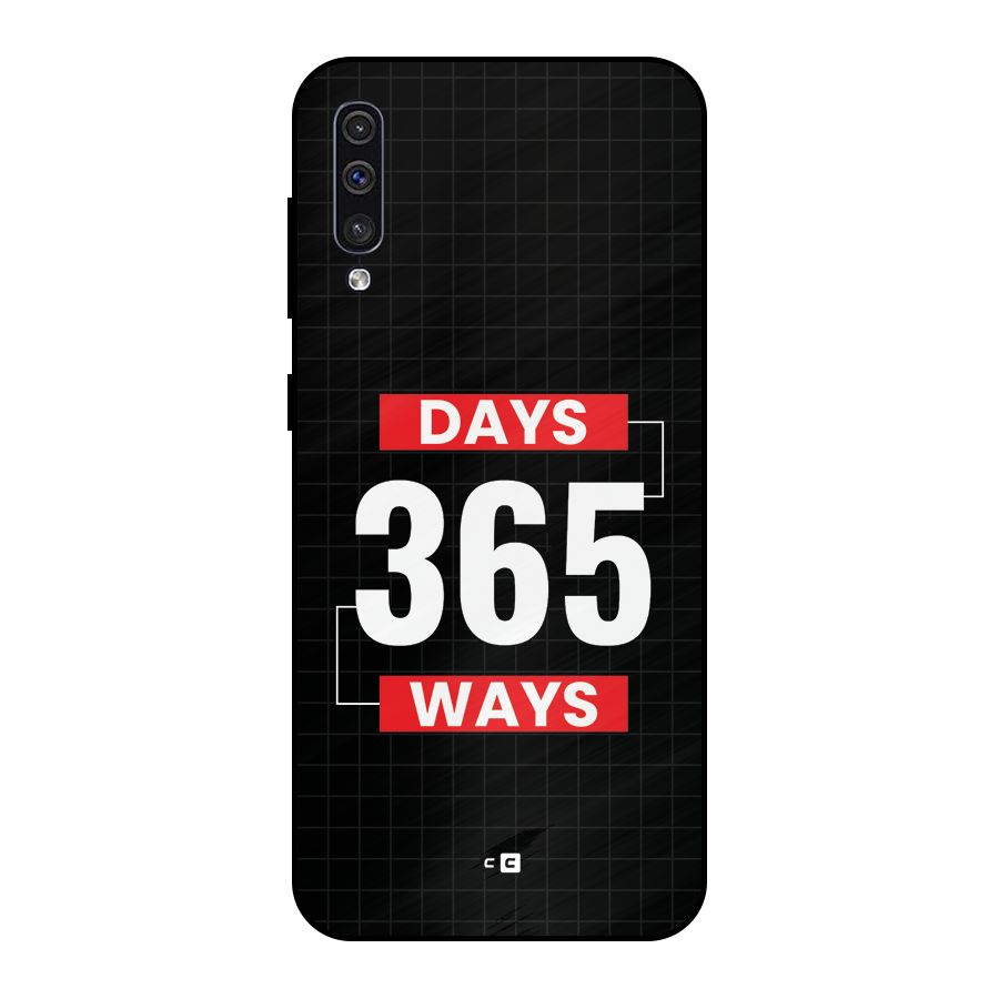 Year Ways Metal Back Case for Galaxy A50
