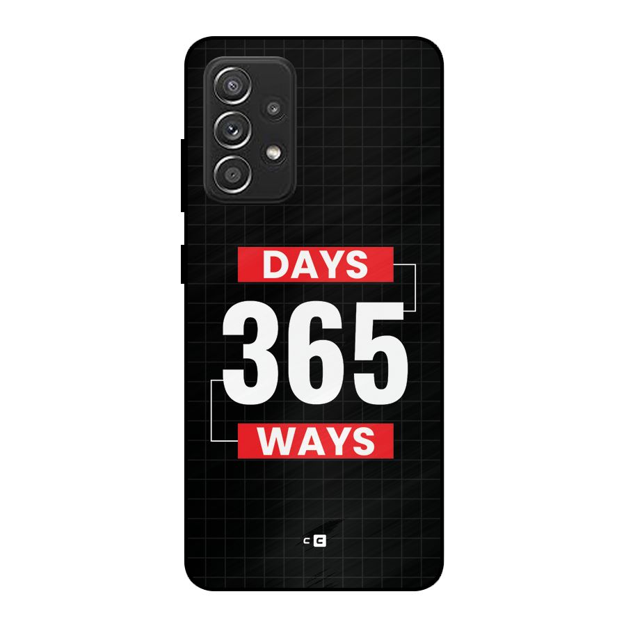 Year Ways Metal Back Case for Galaxy A52s 5G