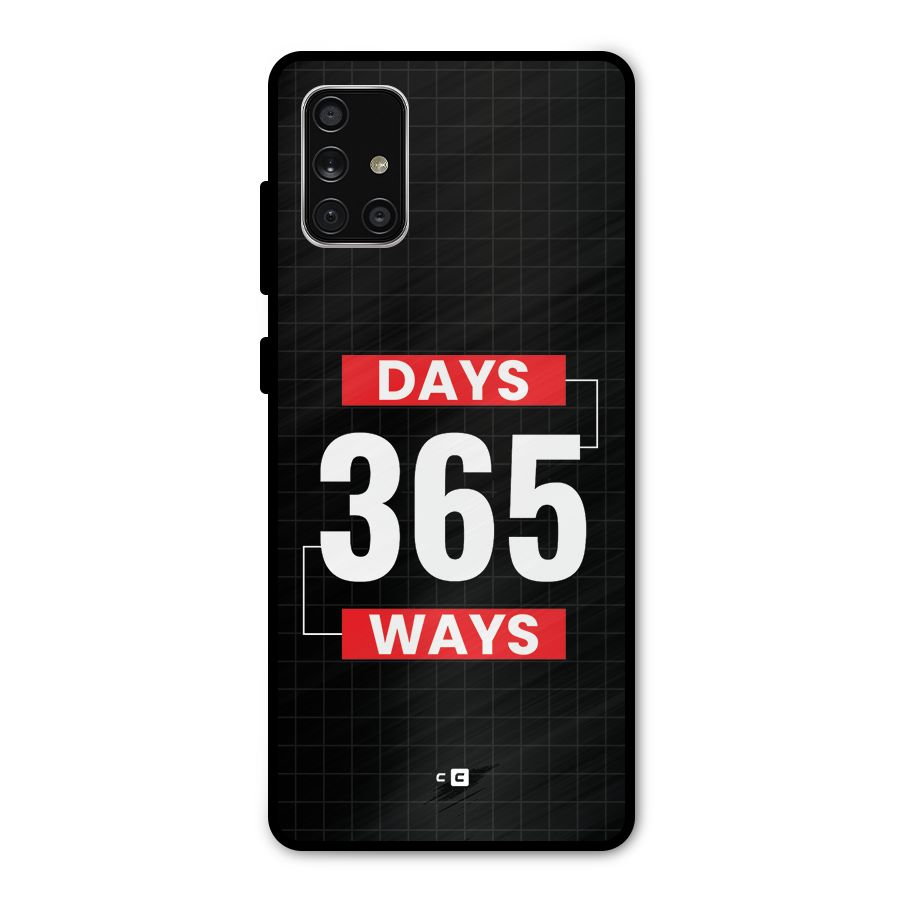 Year Ways Metal Back Case for Galaxy A71