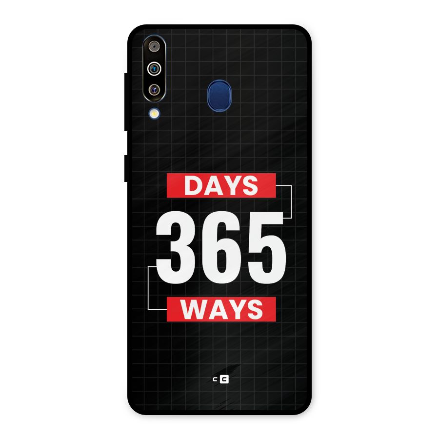 Year Ways Metal Back Case for Galaxy M30
