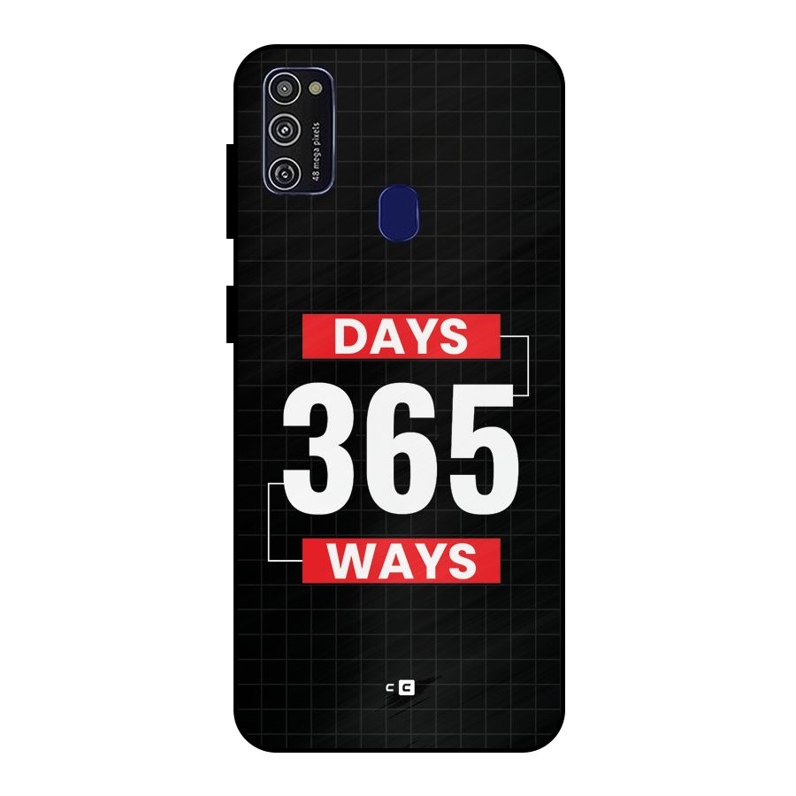 Year Ways Metal Back Case for Galaxy M30s