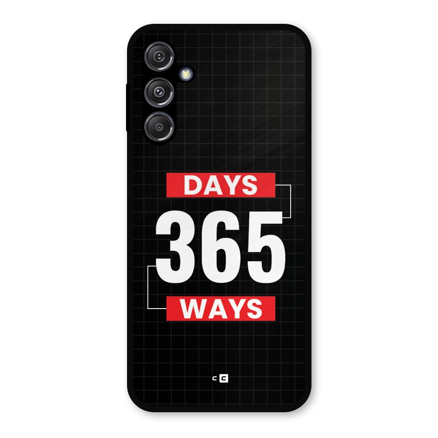 Year Ways Metal Back Case for Galaxy M34 5G