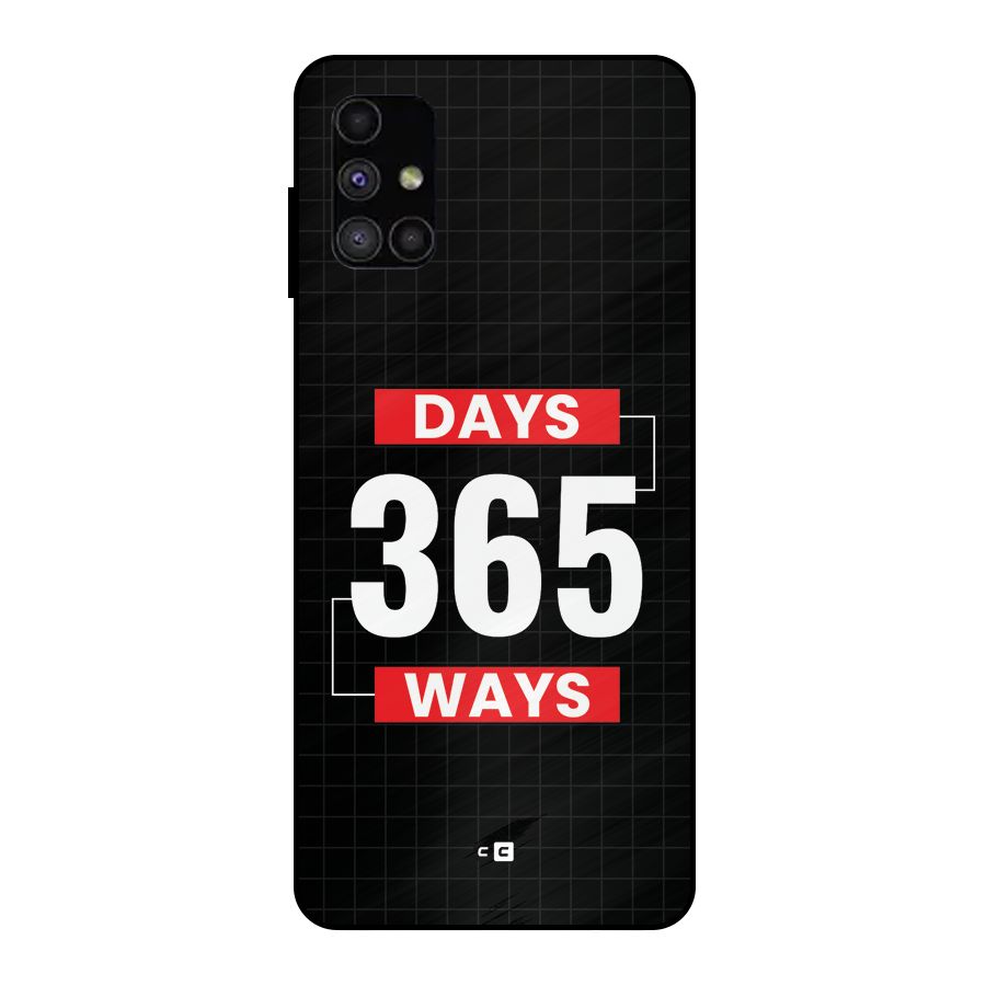 Year Ways Metal Back Case for Galaxy M51
