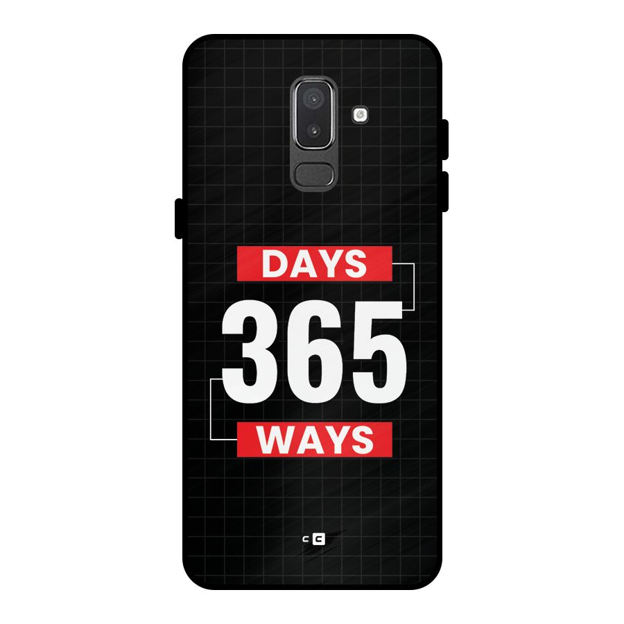 Year Ways Metal Back Case for Galaxy On8 (2018)