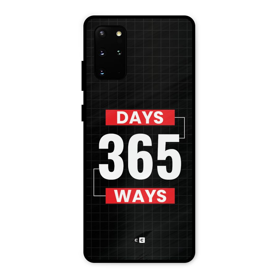Year Ways Metal Back Case for Galaxy S20 Plus