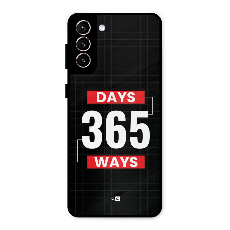 Year Ways Metal Back Case for Galaxy S21 Plus