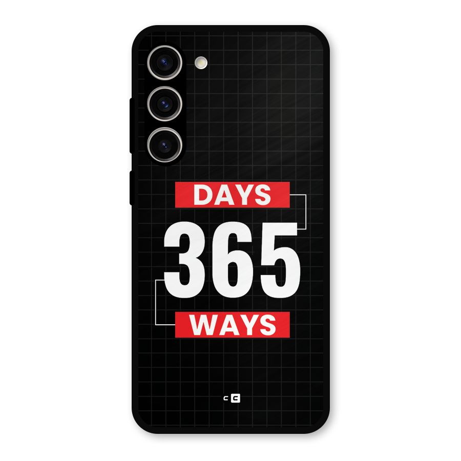 Year Ways Metal Back Case for Galaxy S23 Plus