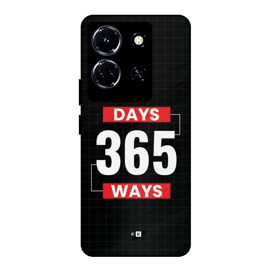 Year Ways Metal Back Case for Infinix Note 30 5G