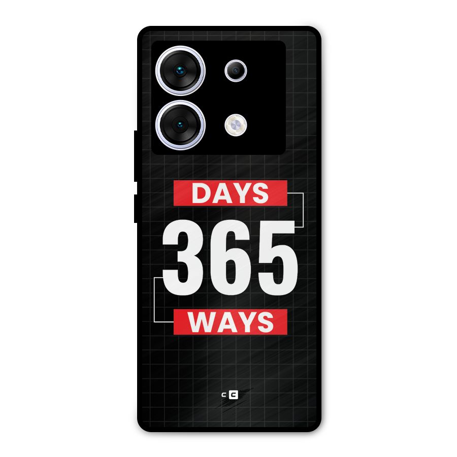 Year Ways Metal Back Case for Infinix Zero 30 5G