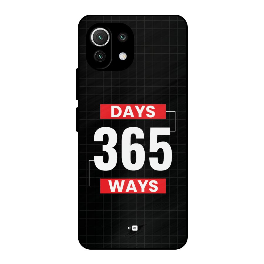 Year Ways Metal Back Case for Mi 11 Lite