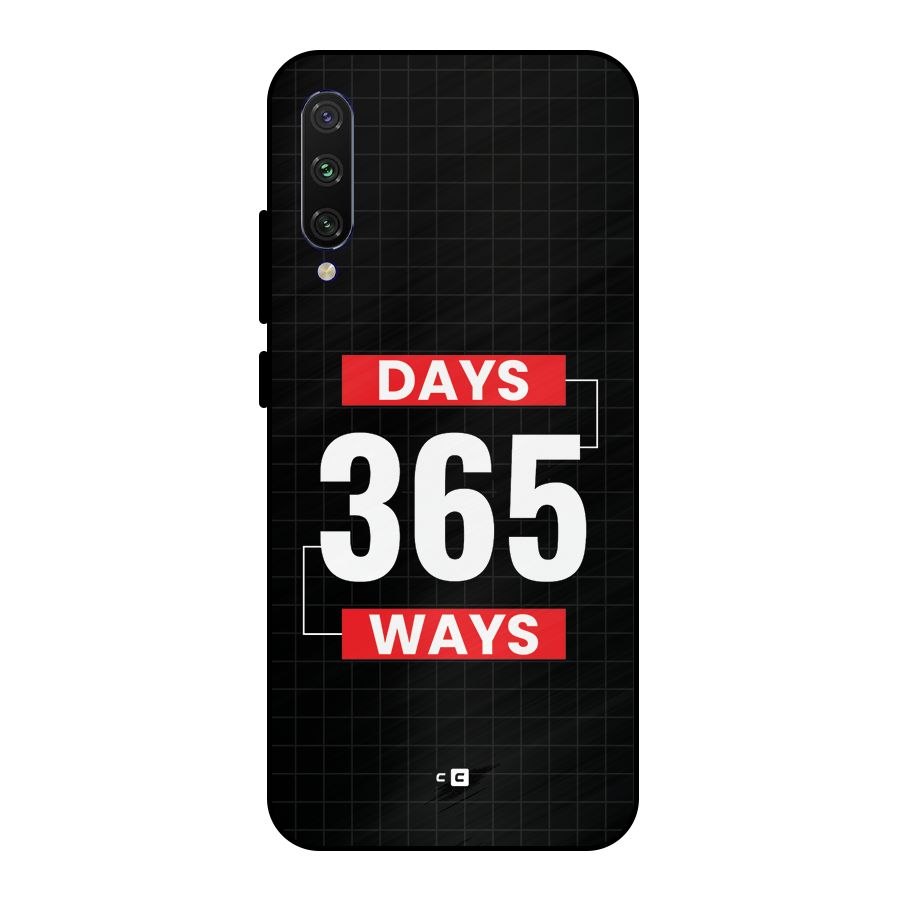 Year Ways Metal Back Case for Mi A3