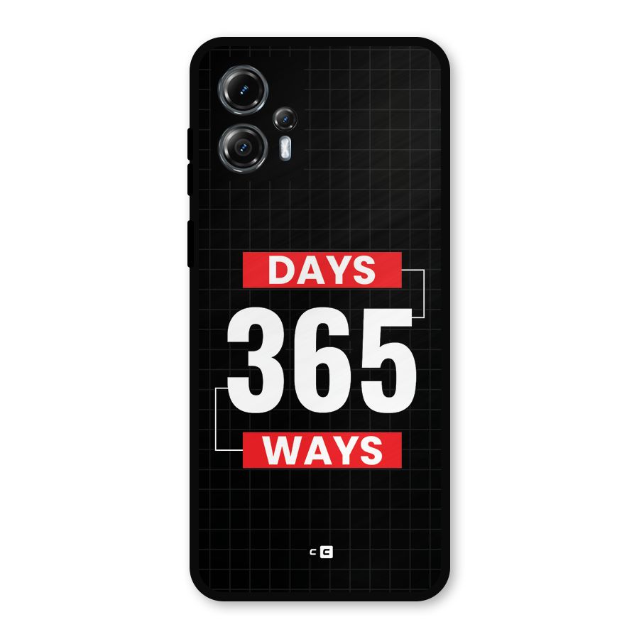 Year Ways Metal Back Case for Moto G13