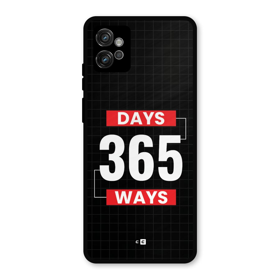 Year Ways Metal Back Case for Moto G32