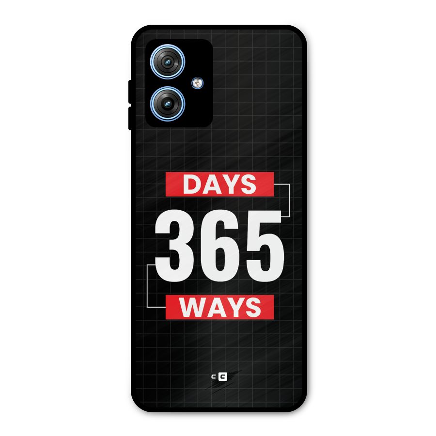 Year Ways Metal Back Case for Moto G54