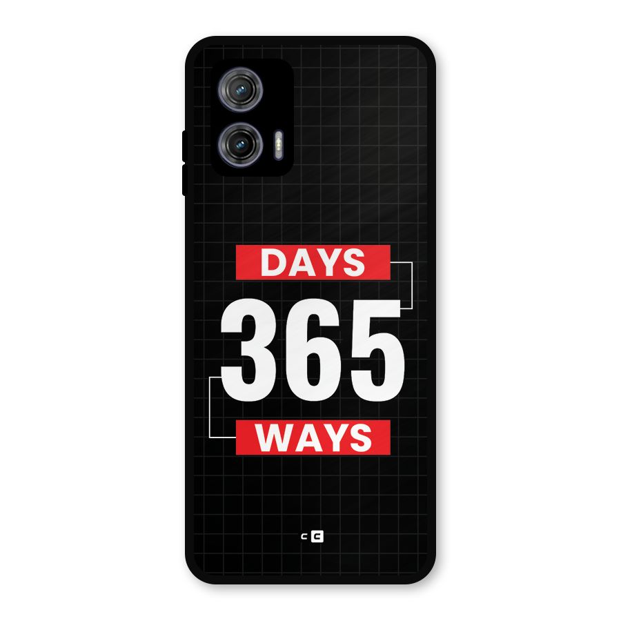 Year Ways Metal Back Case for Moto G73