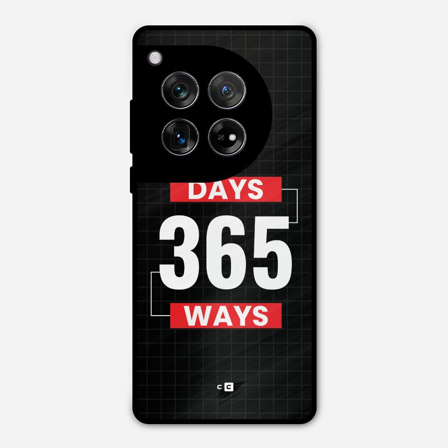 Year Ways Metal Back Case for OnePlus 12