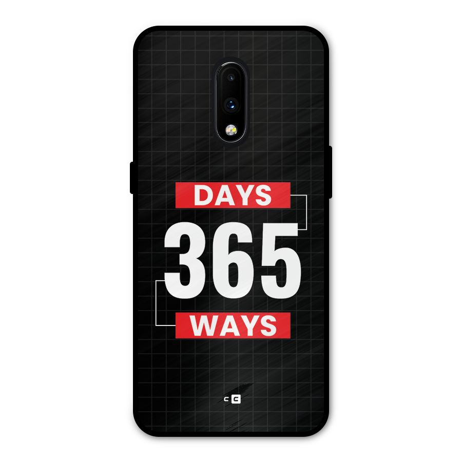 Year Ways Metal Back Case for OnePlus 7
