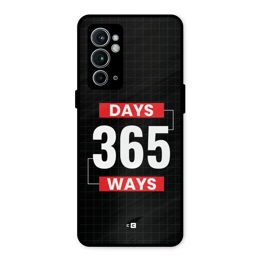 Year Ways Metal Back Case for OnePlus 9RT 5G