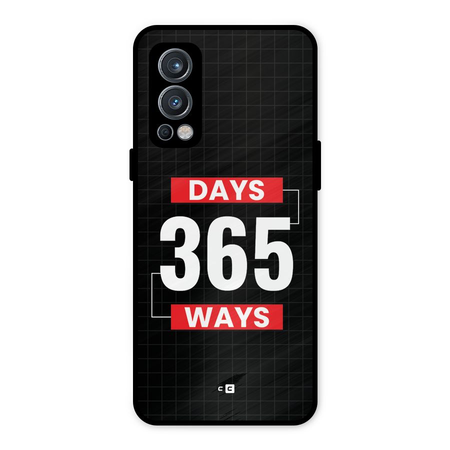 Year Ways Metal Back Case for OnePlus Nord 2 5G