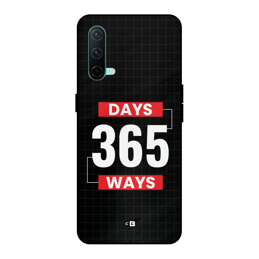 Year Ways Metal Back Case for OnePlus Nord CE 5G