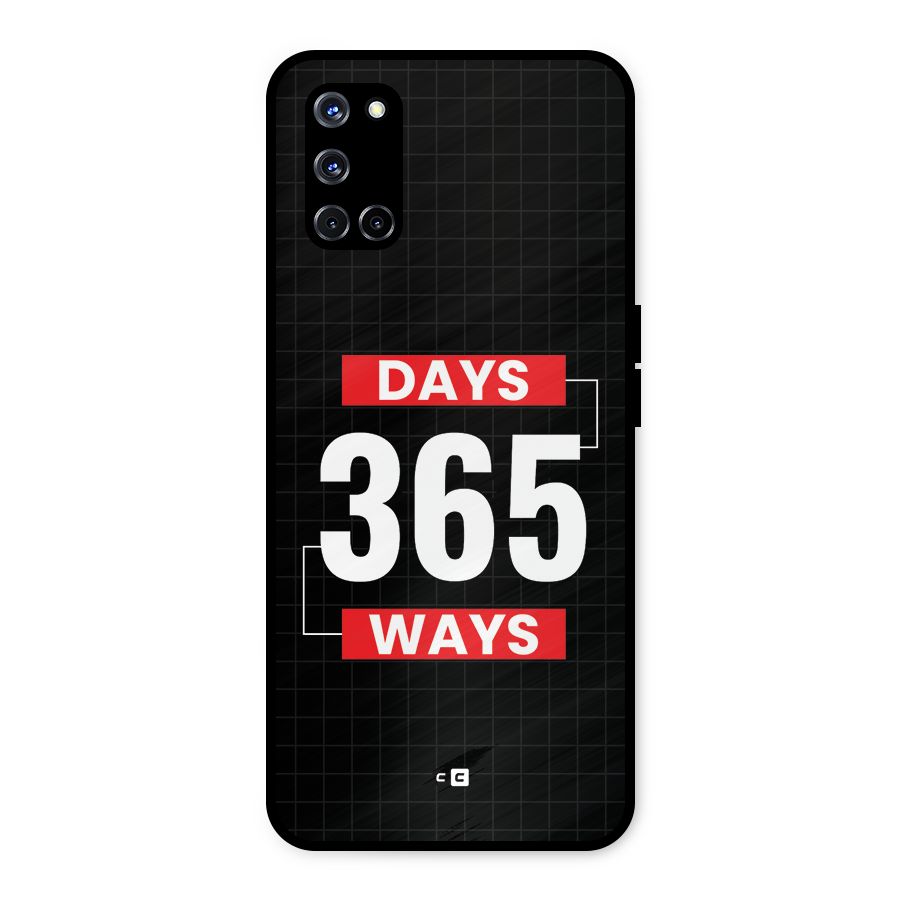 Year Ways Metal Back Case for Oppo A52