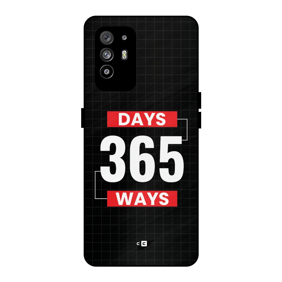 Year Ways Metal Back Case for Oppo F19 Pro Plus 5G