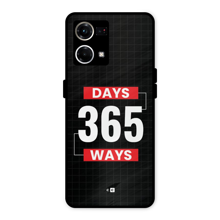 Year Ways Metal Back Case for Oppo F21s Pro 4G