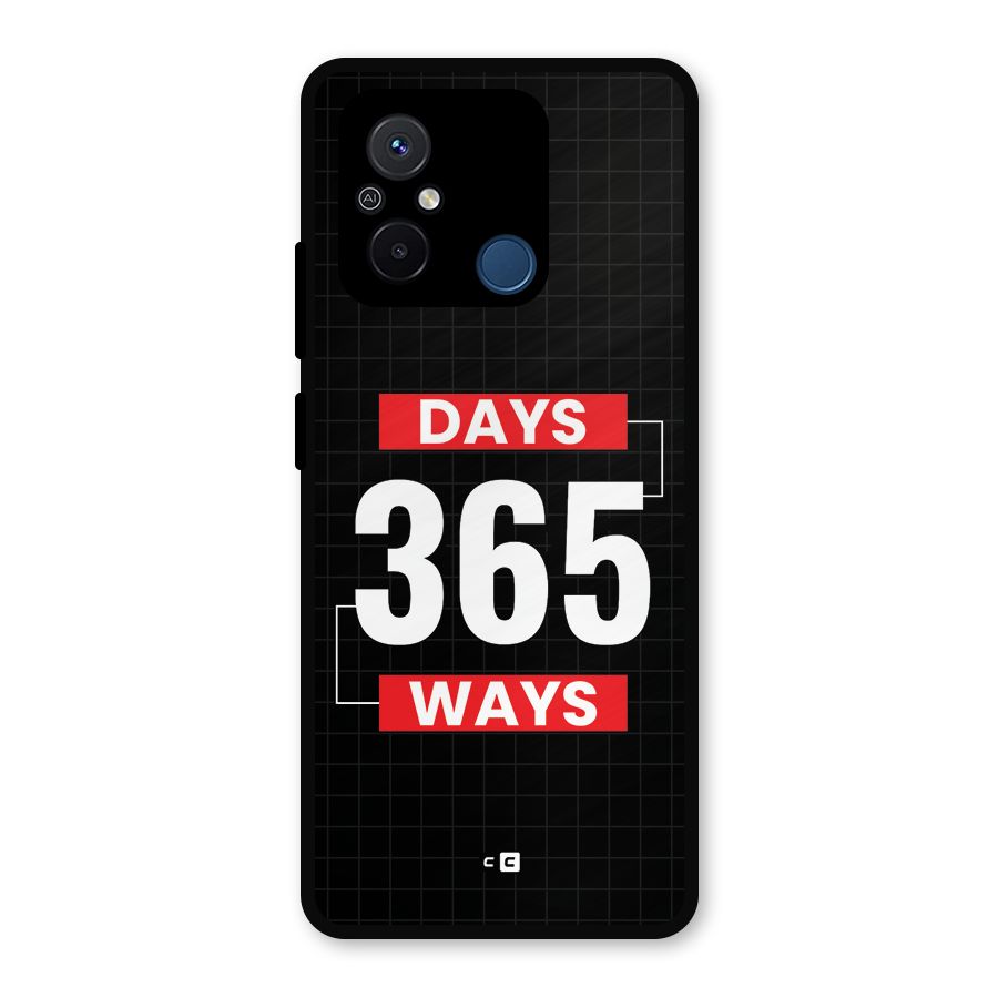 Year Ways Metal Back Case for Poco C55