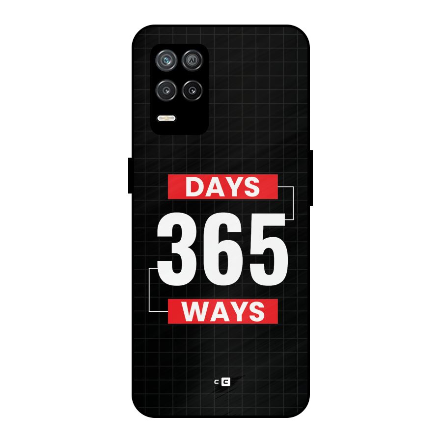 Year Ways Metal Back Case for Realme 8 5G