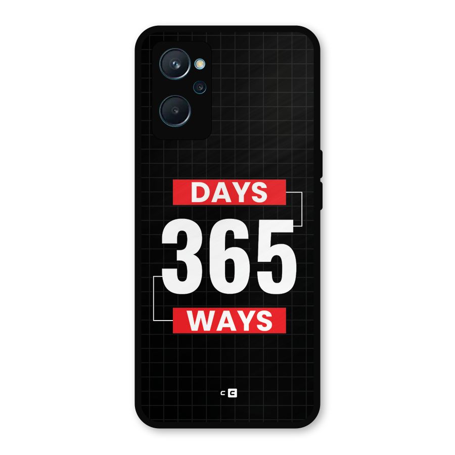 Year Ways Metal Back Case for Realme 9i