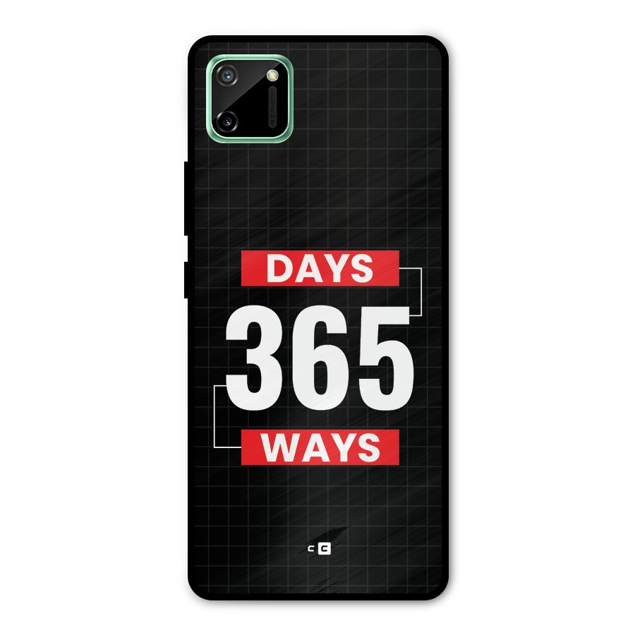 Year Ways Metal Back Case for Realme C11