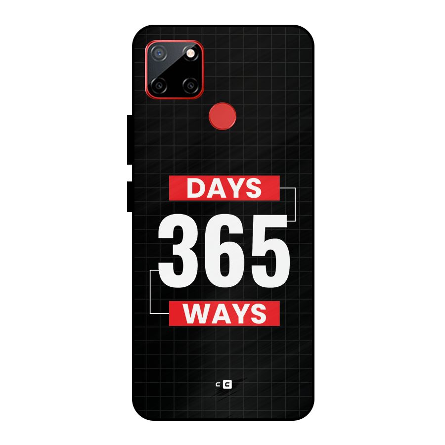 Year Ways Metal Back Case for Realme C12