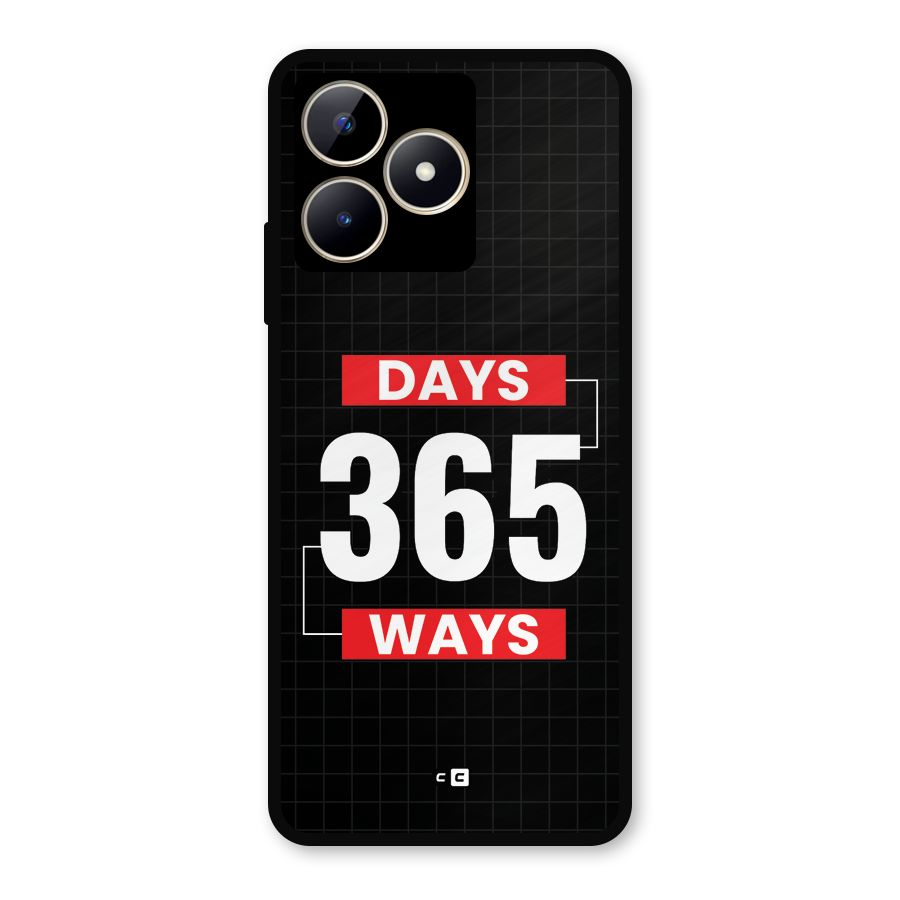 Year Ways Metal Back Case for Realme C53