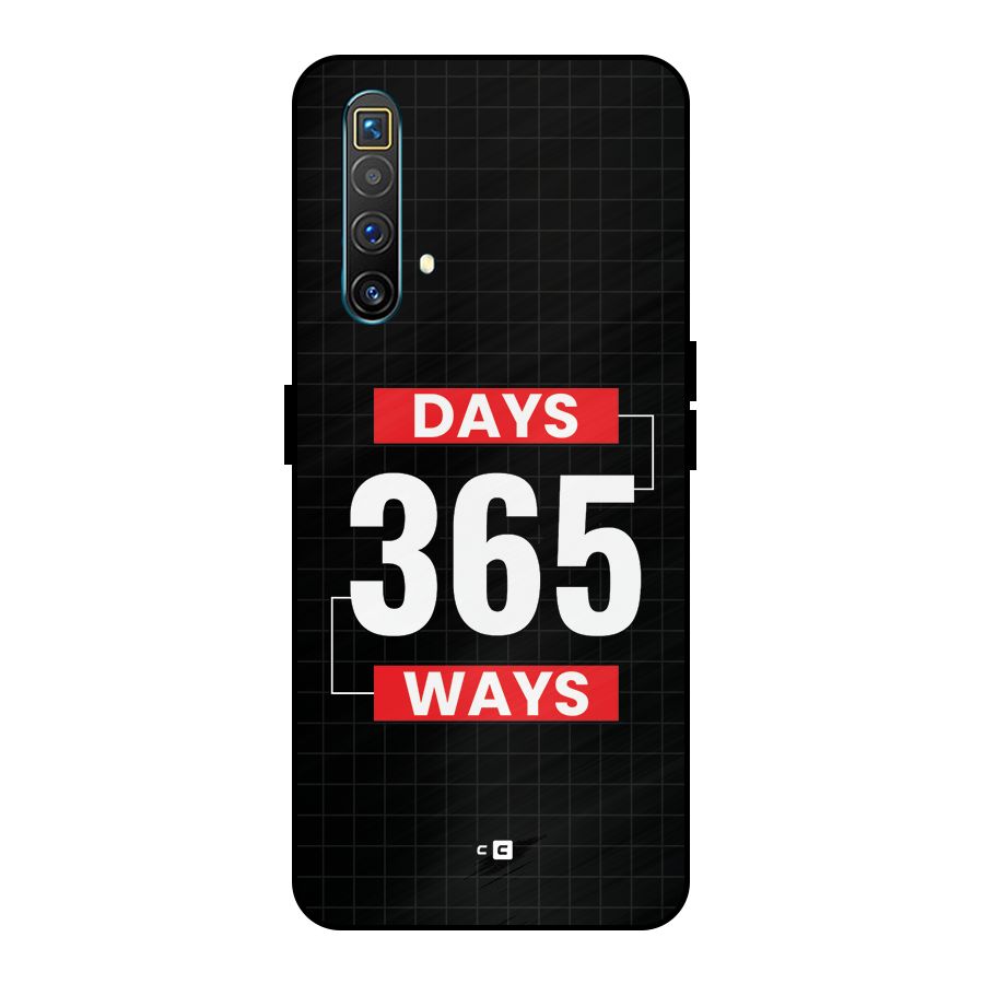 Year Ways Metal Back Case for Realme X3