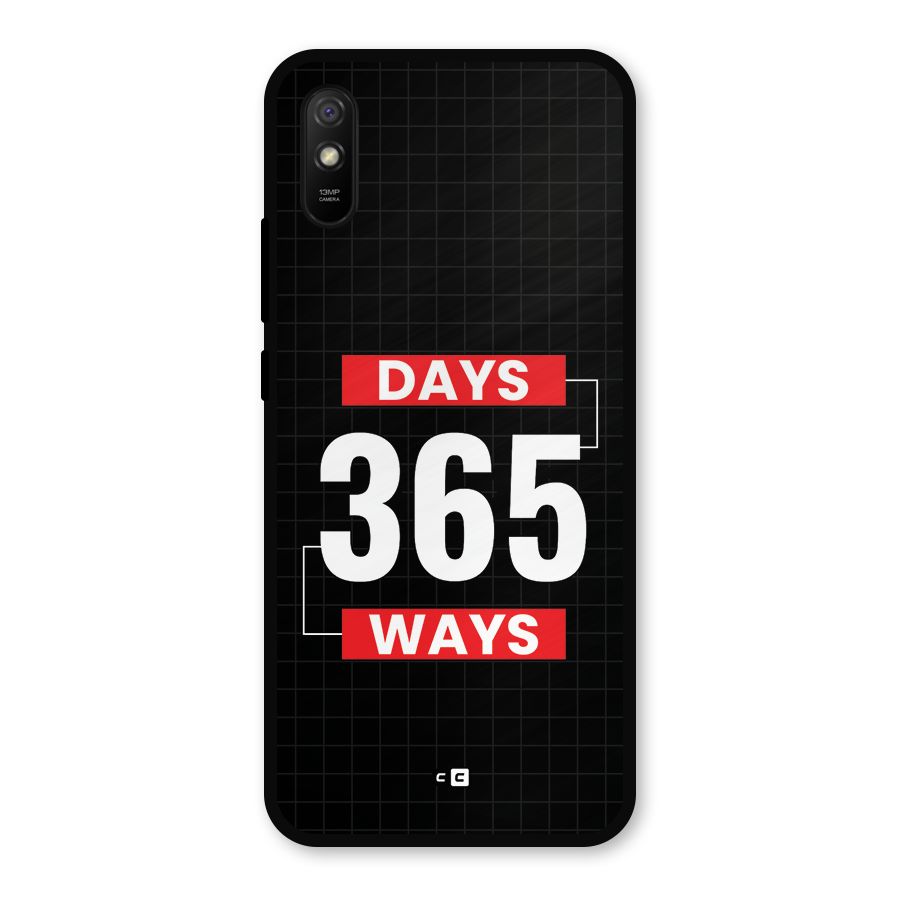 Year Ways Metal Back Case for Redmi 9a