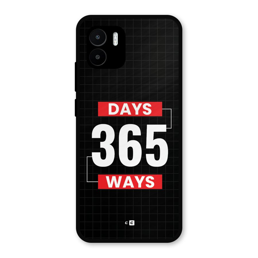 Year Ways Metal Back Case for Redmi A2