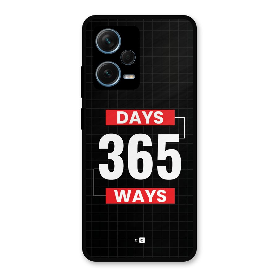 Year Ways Metal Back Case for Redmi Note 12 Pro Plus 5G