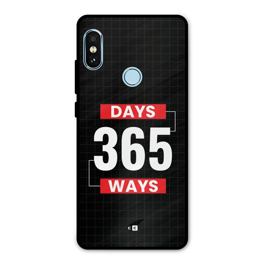 Year Ways Metal Back Case for Redmi Note 5 Pro