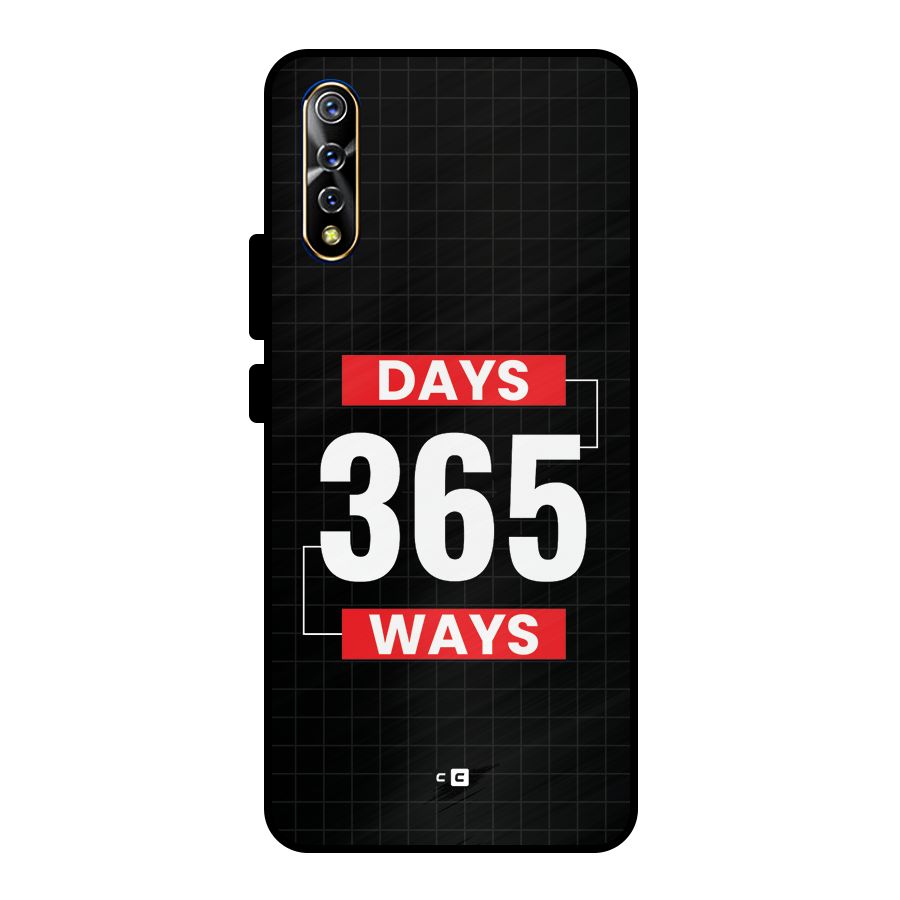 Year Ways Metal Back Case for Vivo S1