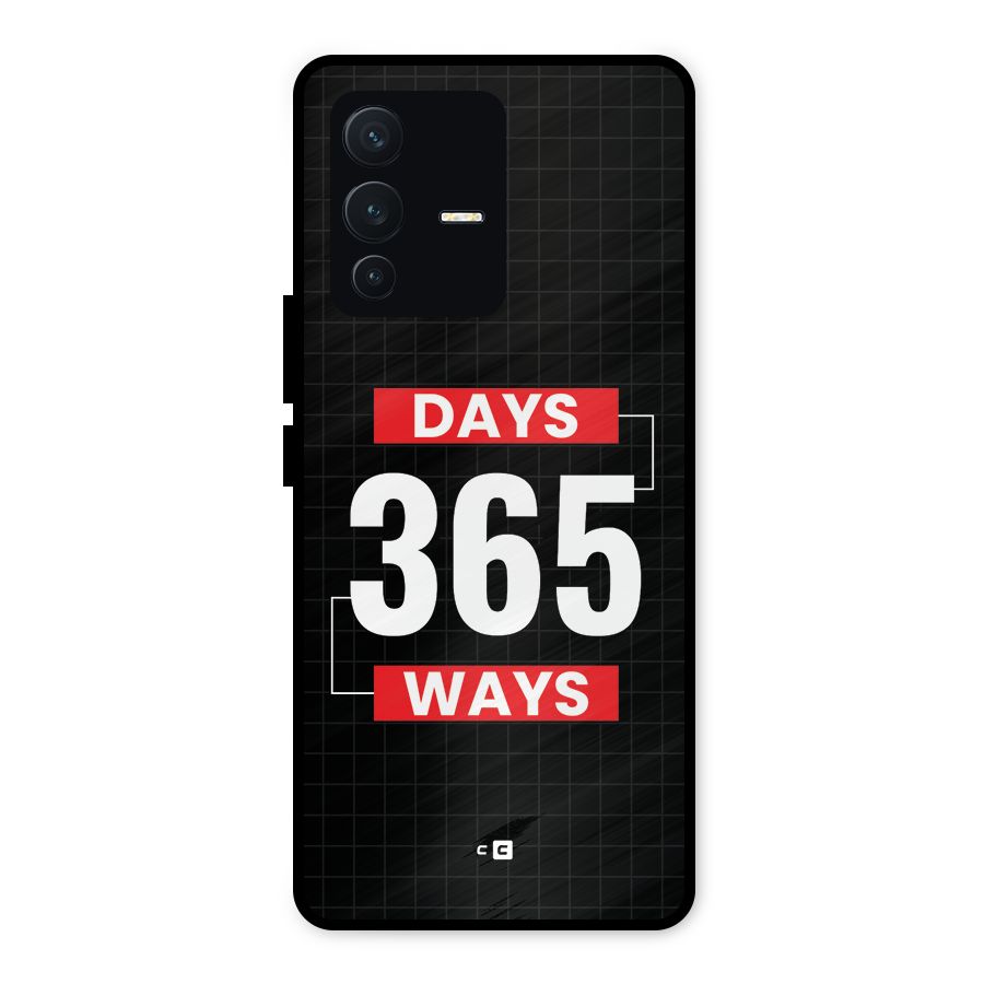Year Ways Metal Back Case for Vivo V23 5G