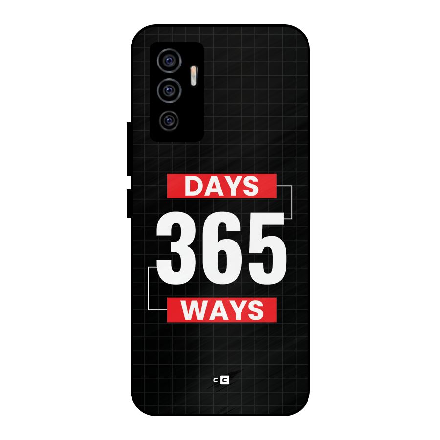 Year Ways Metal Back Case for Vivo V23e