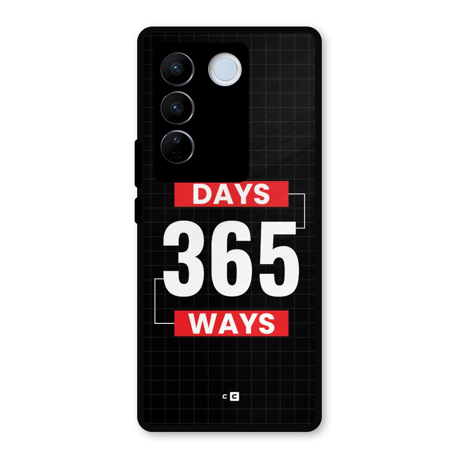 Year Ways Metal Back Case for Vivo V27