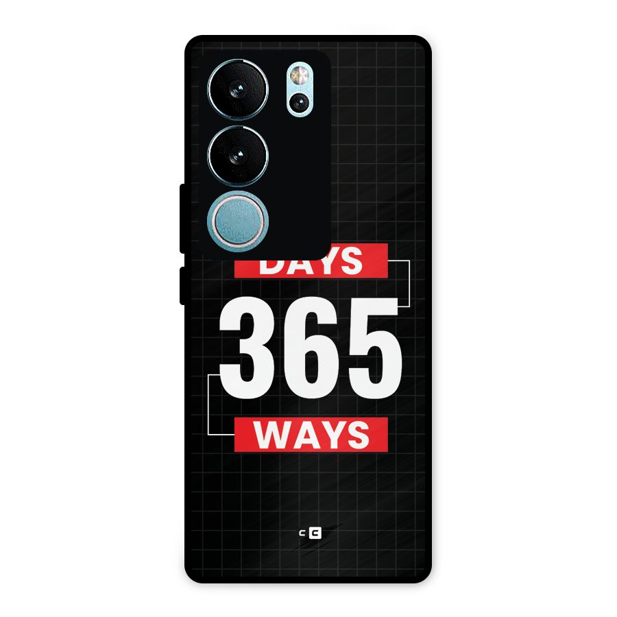 Year Ways Metal Back Case for Vivo V29 Pro
